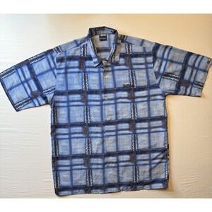 Southpole Shirt Mens‎ Large Plaid Button Up Short Sleeve Skater 90s Streetwear
